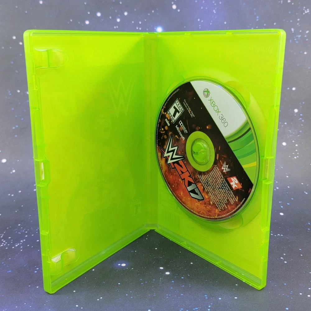 WWE 2K17 Xbox 360 Microsoft Video Game Brock Lesnar Wrestling NTSC 2K Sports